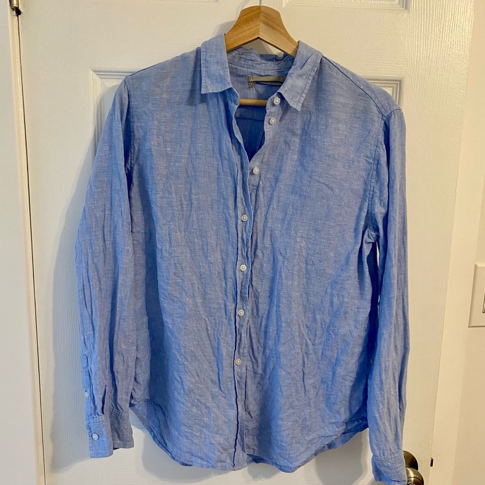 Everlane linen relaxed top